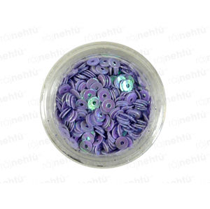 Zdobení na nehty, kolečka (dutá) CDčka - fialová