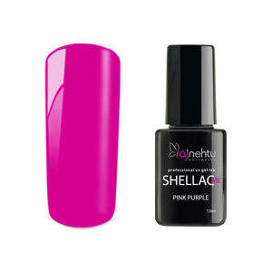 Ráj nehtů UV gel lak Shellac Me 12ml - Pink Purple