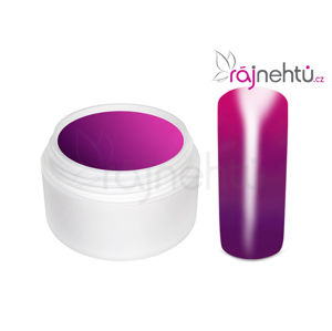Ráj nehtů - Barevný UV gel THERMO - violet/pink - 5 ml