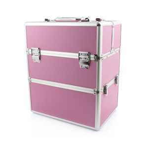 Kosmetický kufřík SENSE 2v1 - růžový II. jakost