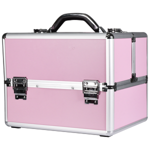 Ráj nehtů Kosmetický kufřík TRIO - růžový