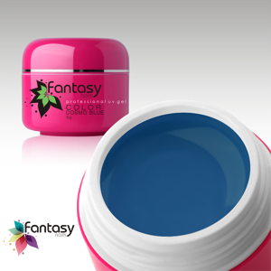 Ráj nehtů Fantasy line Barevný UV gel Fantasy Color 5g - Cosmo Blue