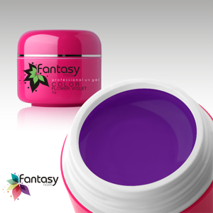 Ráj nehtů Fantasy line Barevný UV gel Fantasy Color 5g - Flower Violet