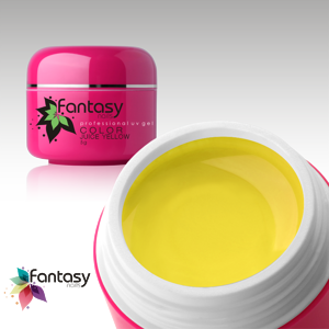 Ráj nehtů Fantasy line Barevný UV gel Fantasy Color 5g - Juice Yellow