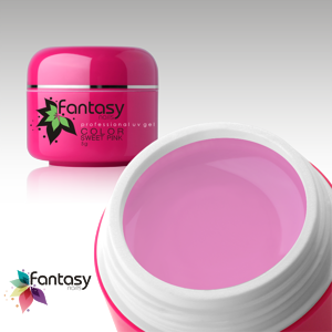 Ráj nehtů Fantasy line Barevný UV gel Fantasy Color 5g - Sweet Pink