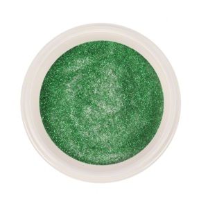 Ráj nehtů - Akrylový prášek GLITTER - Green 5g