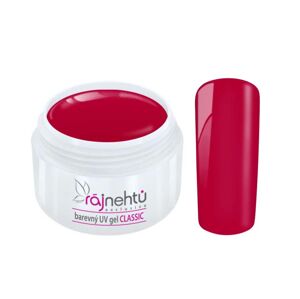Ráj nehtů Barevný UV gel CLASSIC - Rose Red 5ml
