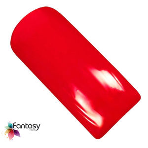Ráj nehtů Fantasy line UV gel lak Fantasy 12ml - Neon Flame Red