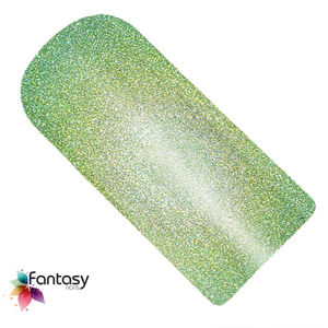 Ráj nehtů Fantasy line UV gel lak Fantasy Holographic 12ml - Green