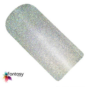 Ráj nehtů Fantasy line UV gel lak Fantasy Holographic 12ml - Silver