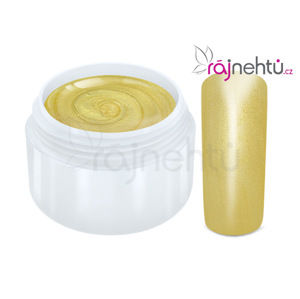 Ráj nehtů Barevný UV gel METALLIC - Gold 5ml