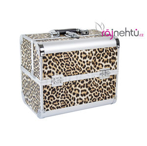 Ráj nehtů Kosmetický kufřík - leopard DELIGHT