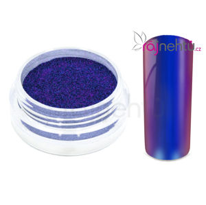 Ráj nehtů Chromový pigment Flip Flop - cyan/purple 0,5g