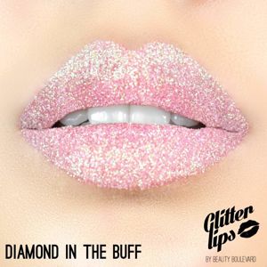 Beauty Boulevard Glitter Lips, voděodolné třpytky na rty - Diamond in the Buff 3,5ml