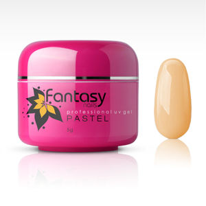 Ráj nehtů Fantasy line Barevný UV gel Fantasy Pastel 5g - Light Orange