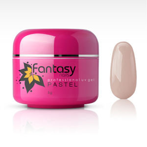Ráj nehtů Fantasy line Barevný UV gel Fantasy Pastel 5g - Nude Pink